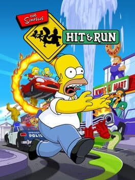 Cover of the game The Simpsons: Hit & Run